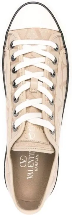 Valentino Garavani Toile Iconographe sneakers Neutrals