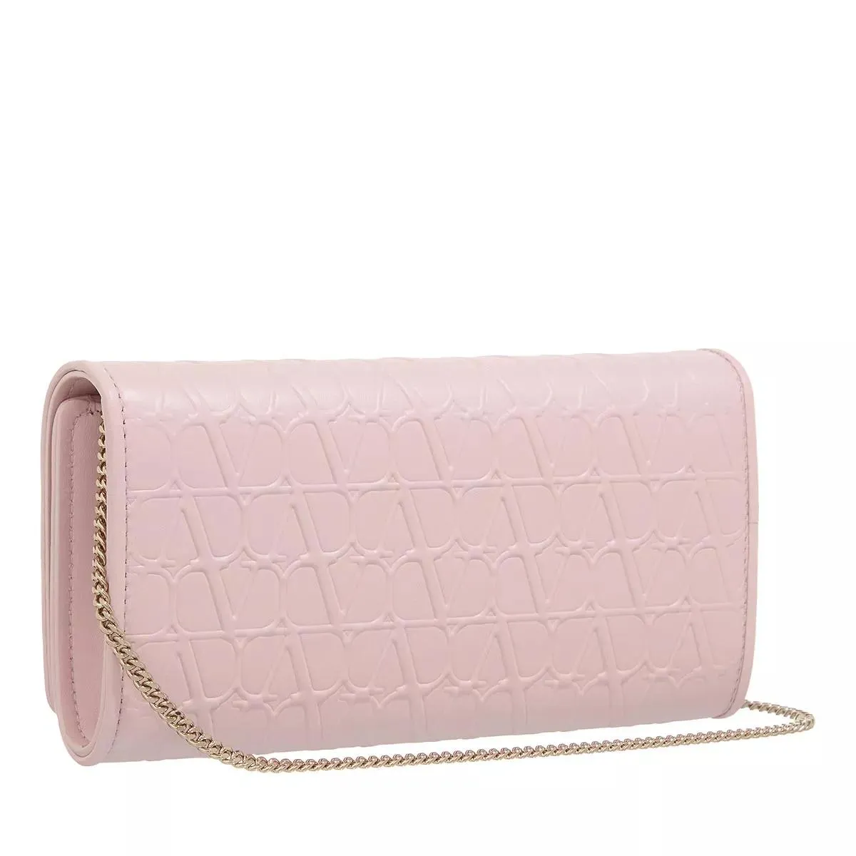 Valentino Garavani  Wallet on Chain Rose Quartz