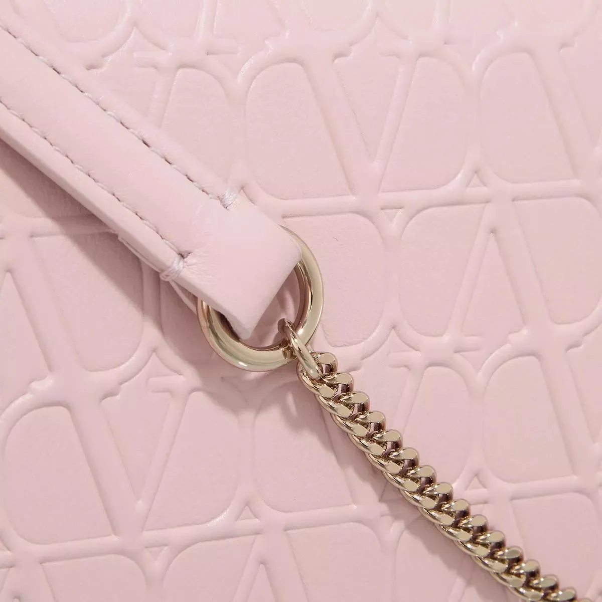 Valentino Garavani  Wallet on Chain Rose Quartz