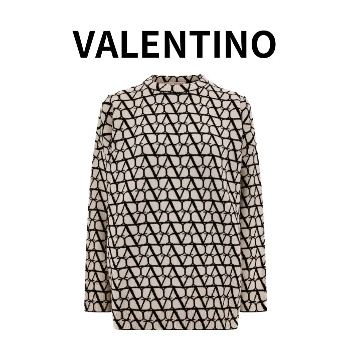 VALENTINO  |Logo V-neck & Crew neck