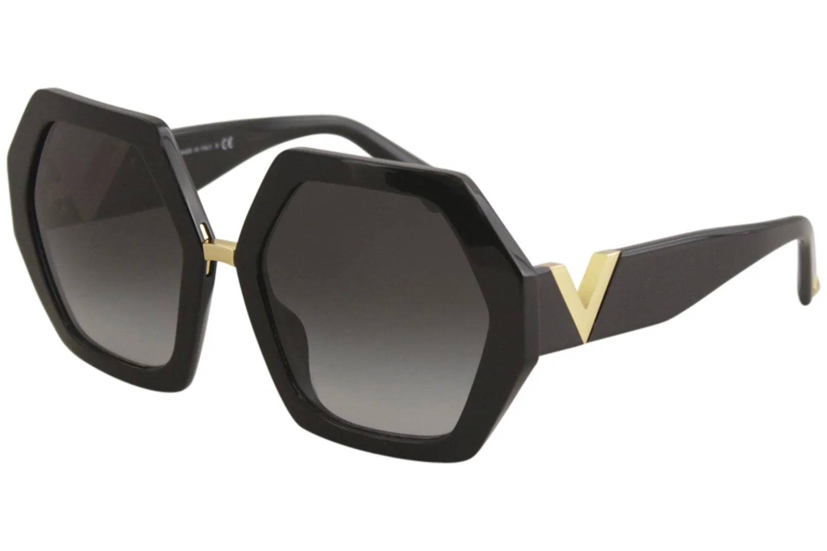 Valentino Sunglasses Women's VA4053 5064/4L Havana-Gold/Blue Gradient 57-20mm