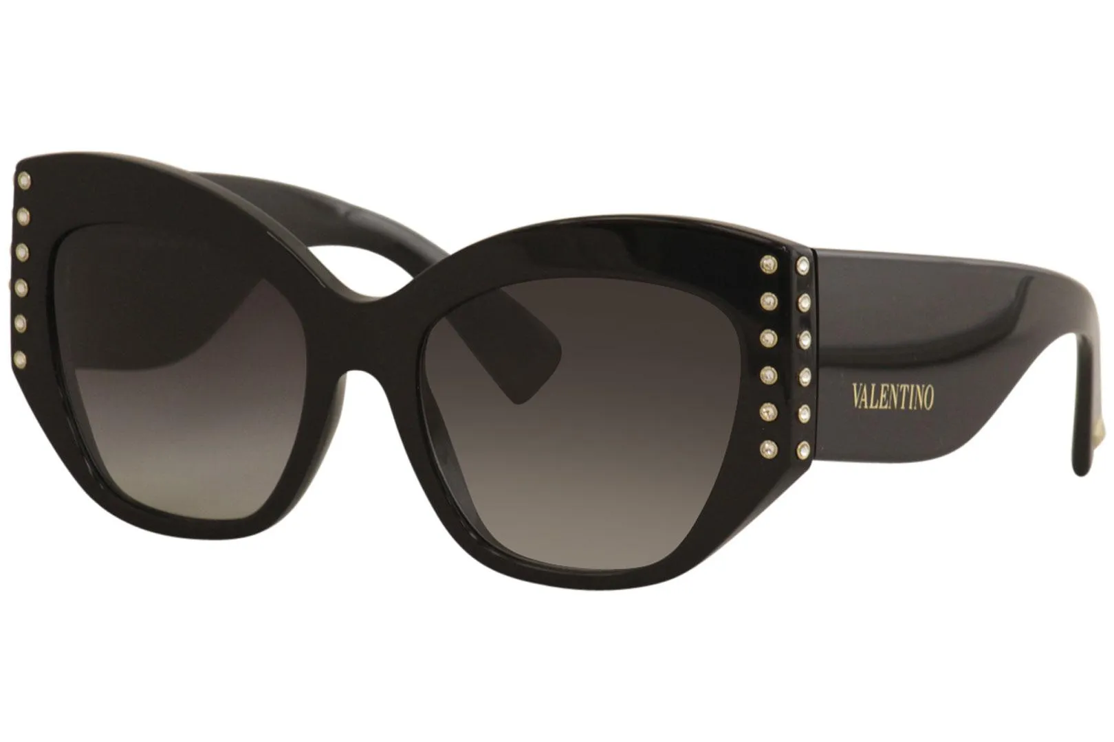 Valentino Sunglasses Women's VA4056F 5001/8G Black/Black Gradient 54-18-140mm