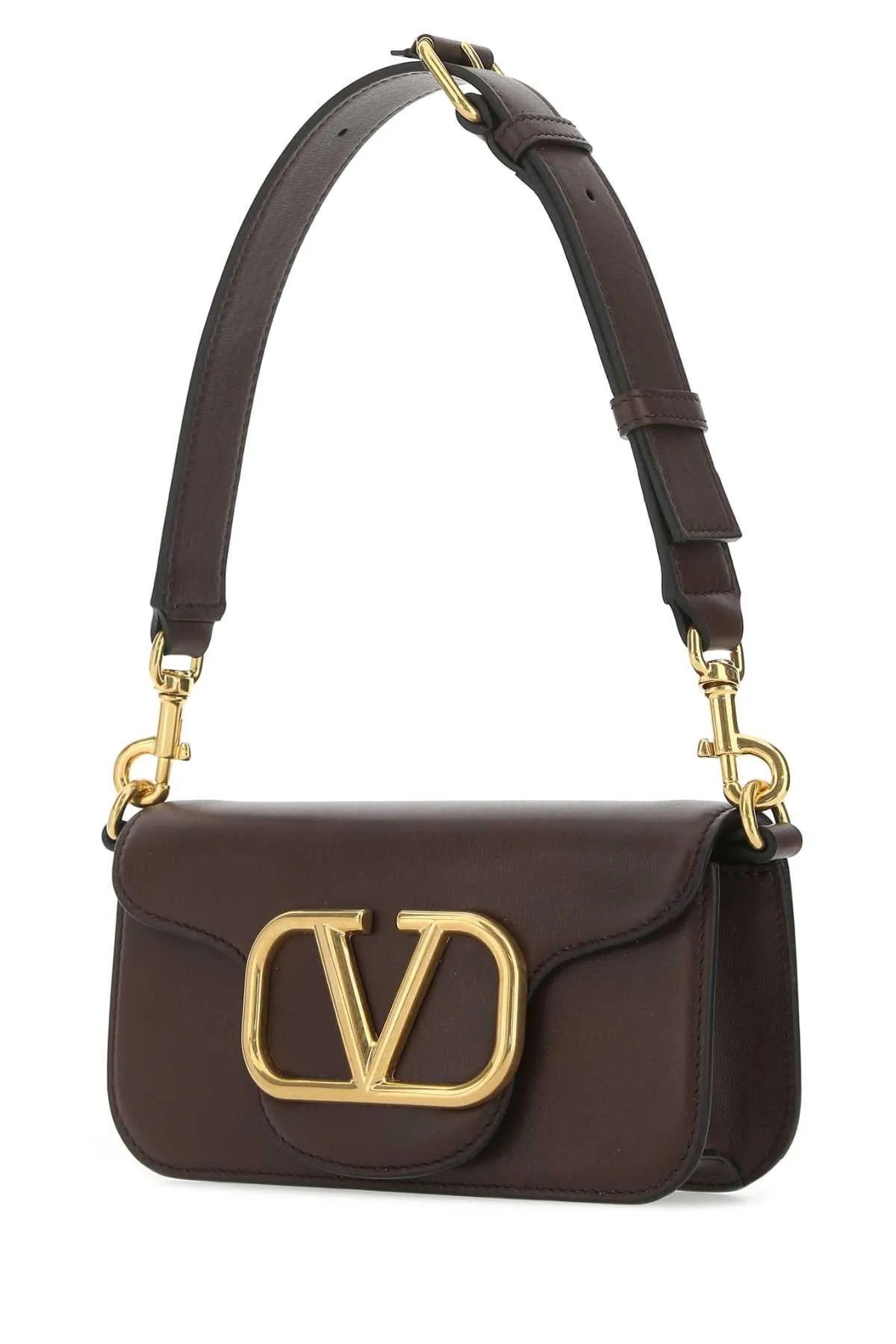 Valentino VLogo Signature Foldover Top Shoulder Bag