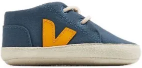 VEJA Kids organic-cotton pre-walkers Blue