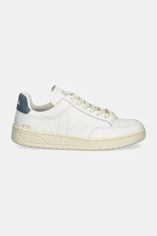 Veja leather sneakers V-12 Stitch white color XS2003680A