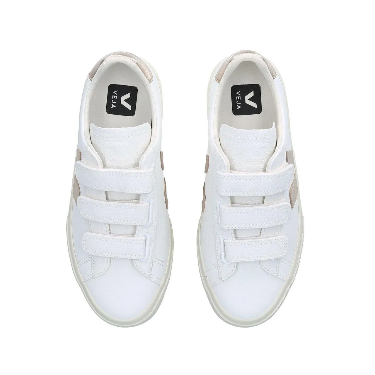 VEJA The Sustainable Edit Recife Velcro Strap Trainers - White