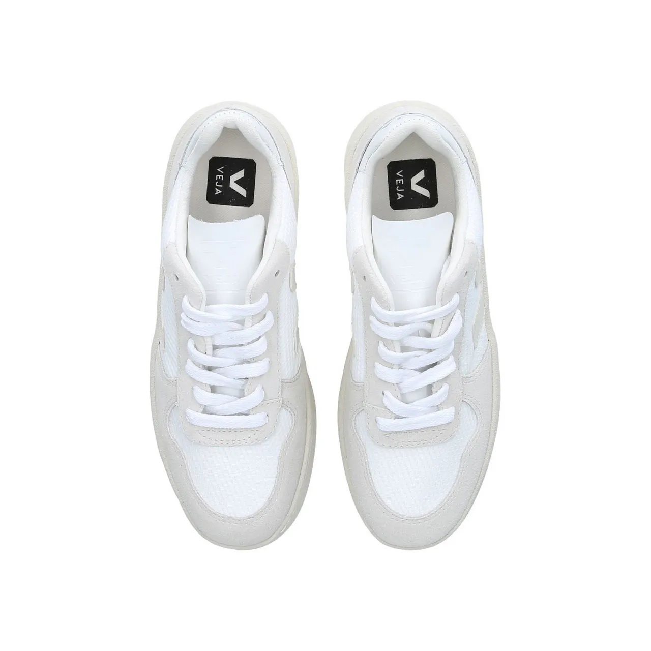 VEJA The Sustainable Edit V-10 Lace-Up Trainers - White