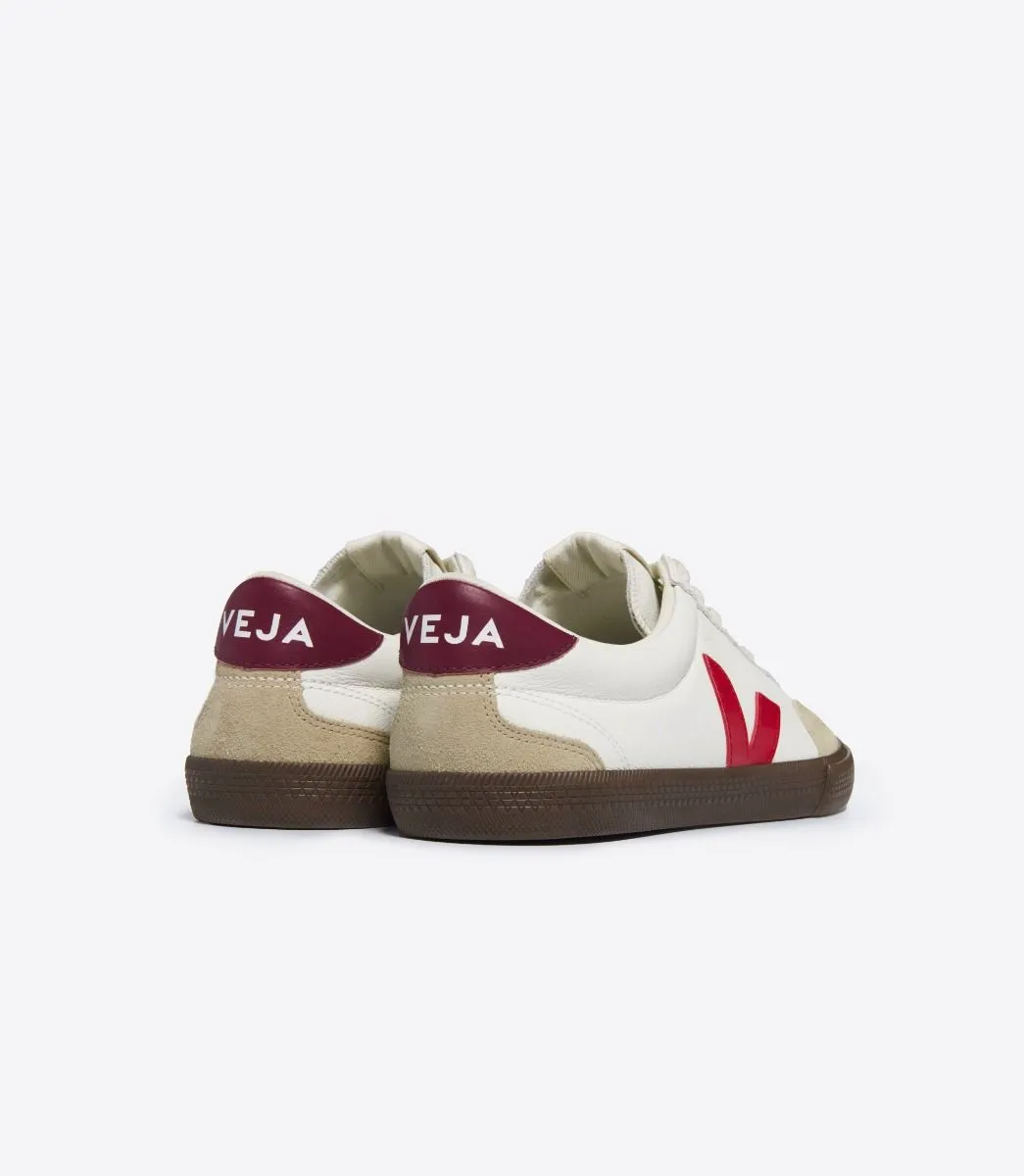 Veja   Volley O.T. Leather White Pekin Bark (men)