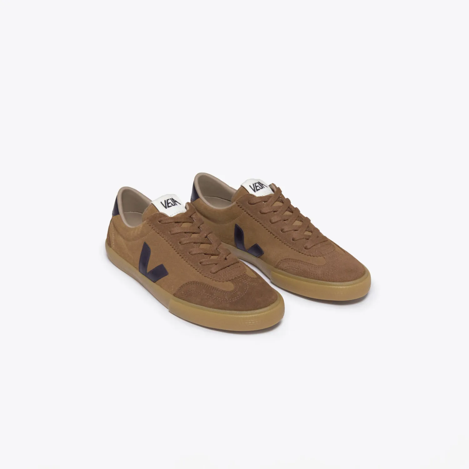 Veja VOLLEY SUEDE MEN’S, Camel/Black 