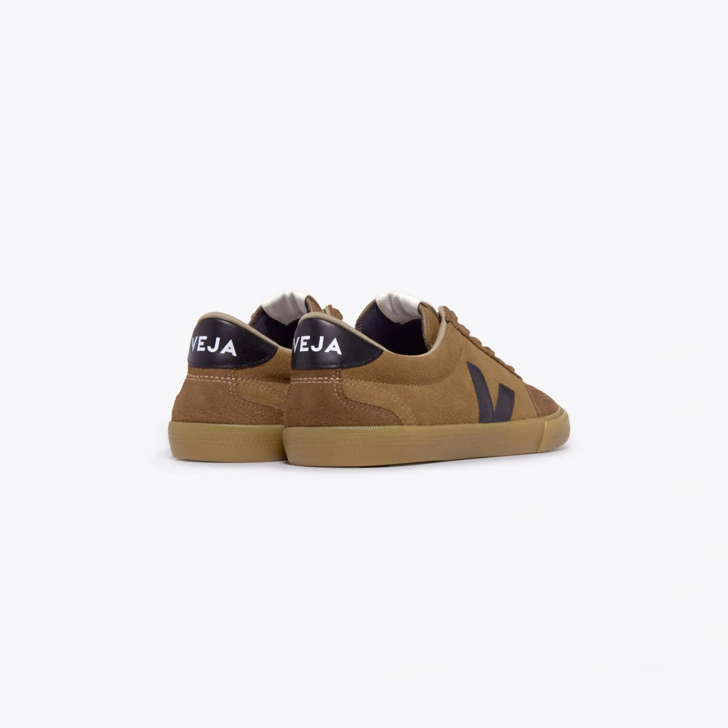 Veja VOLLEY SUEDE MEN’S, Camel/Black 