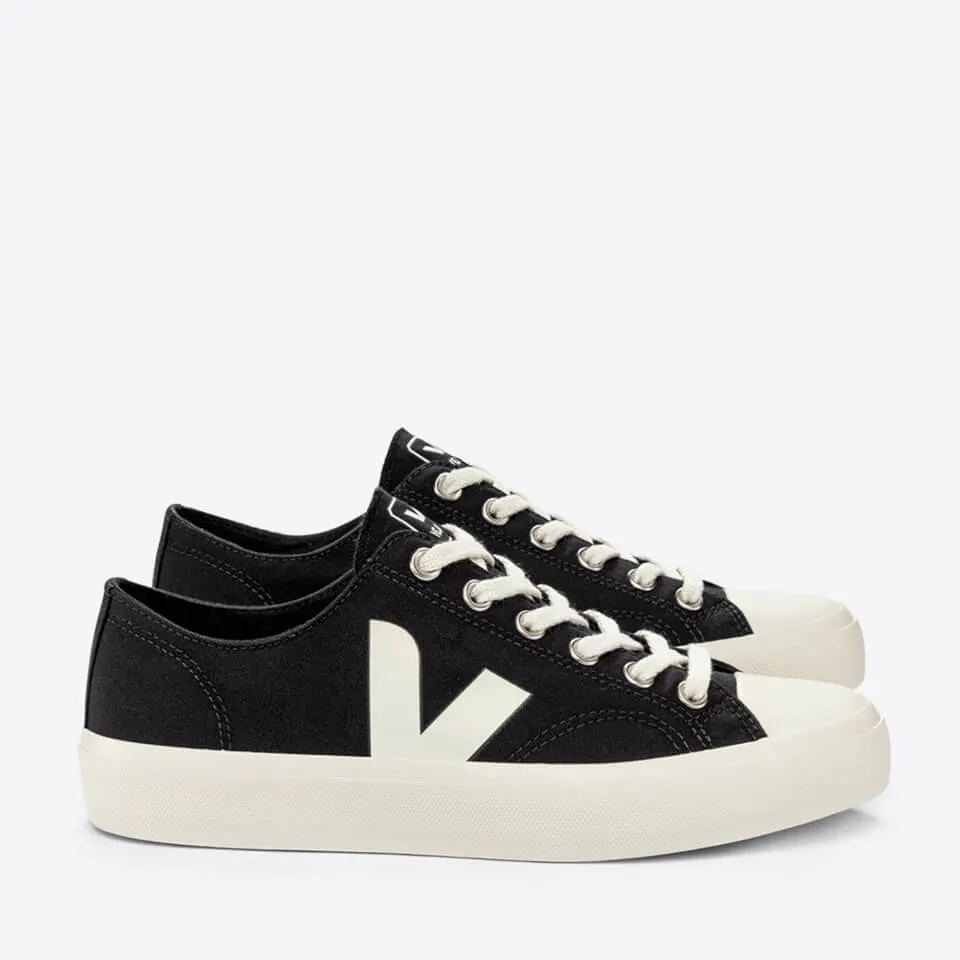 Veja Wata II Low Canvas Trainers - UK 3 | Coggles