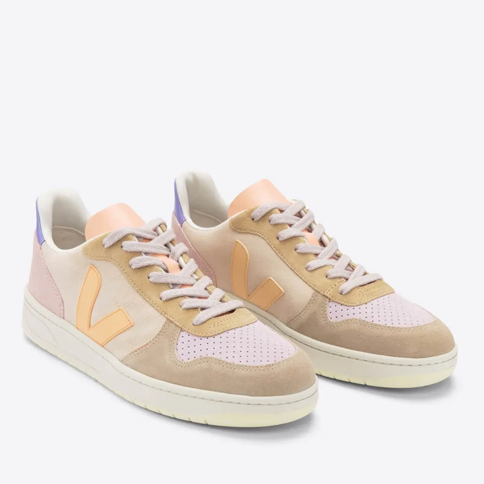 Veja Women's V-10 Suede Trainers - UK 2 | Coggles