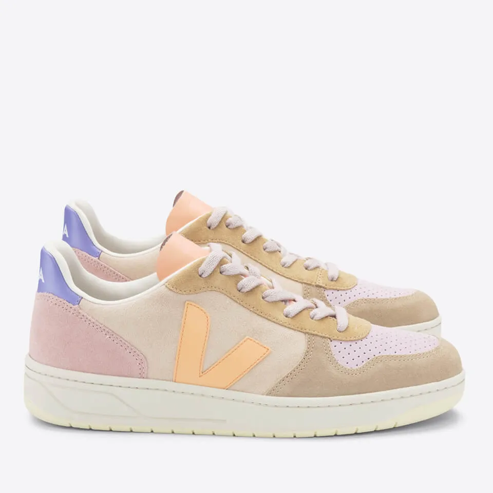 Veja Women's V-10 Suede Trainers - UK 2 | Coggles