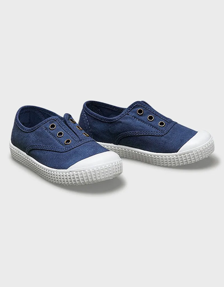 Victoria Girls' Laceless Slip On Trainer from Crew Clothing Company