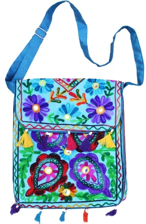 Womens Indian Clothing Cross Body Shoulder Bag Bohemian Hippie Gypsy