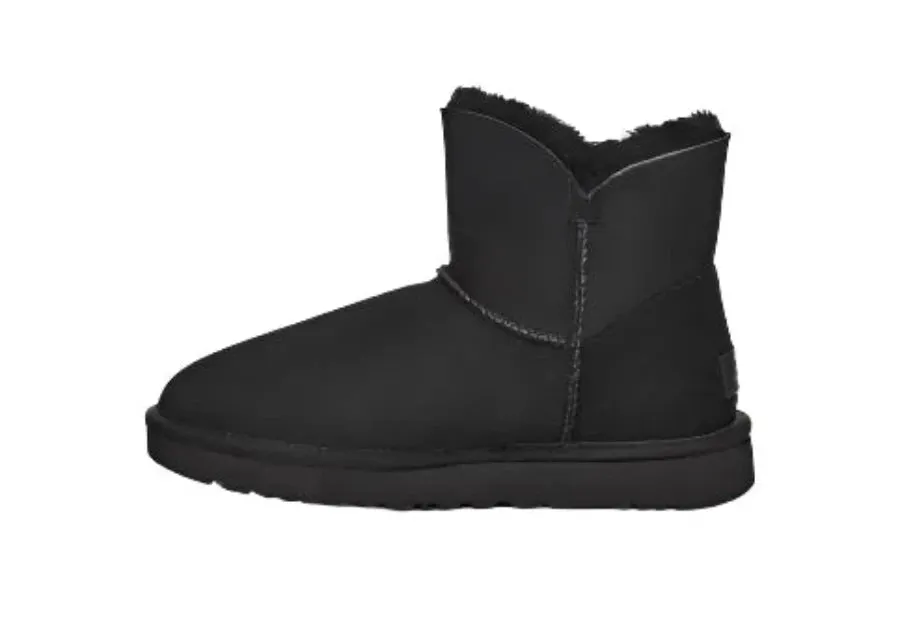 WOMEN'S UGG BAILEY ZIP MINI BOOT | BLACK