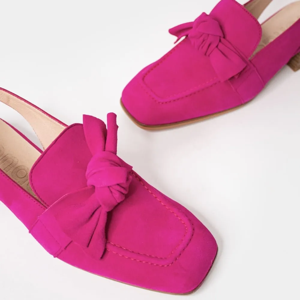 Wonders Leather Suede Sling Back - Gillanders.ie Town & Country Clothing