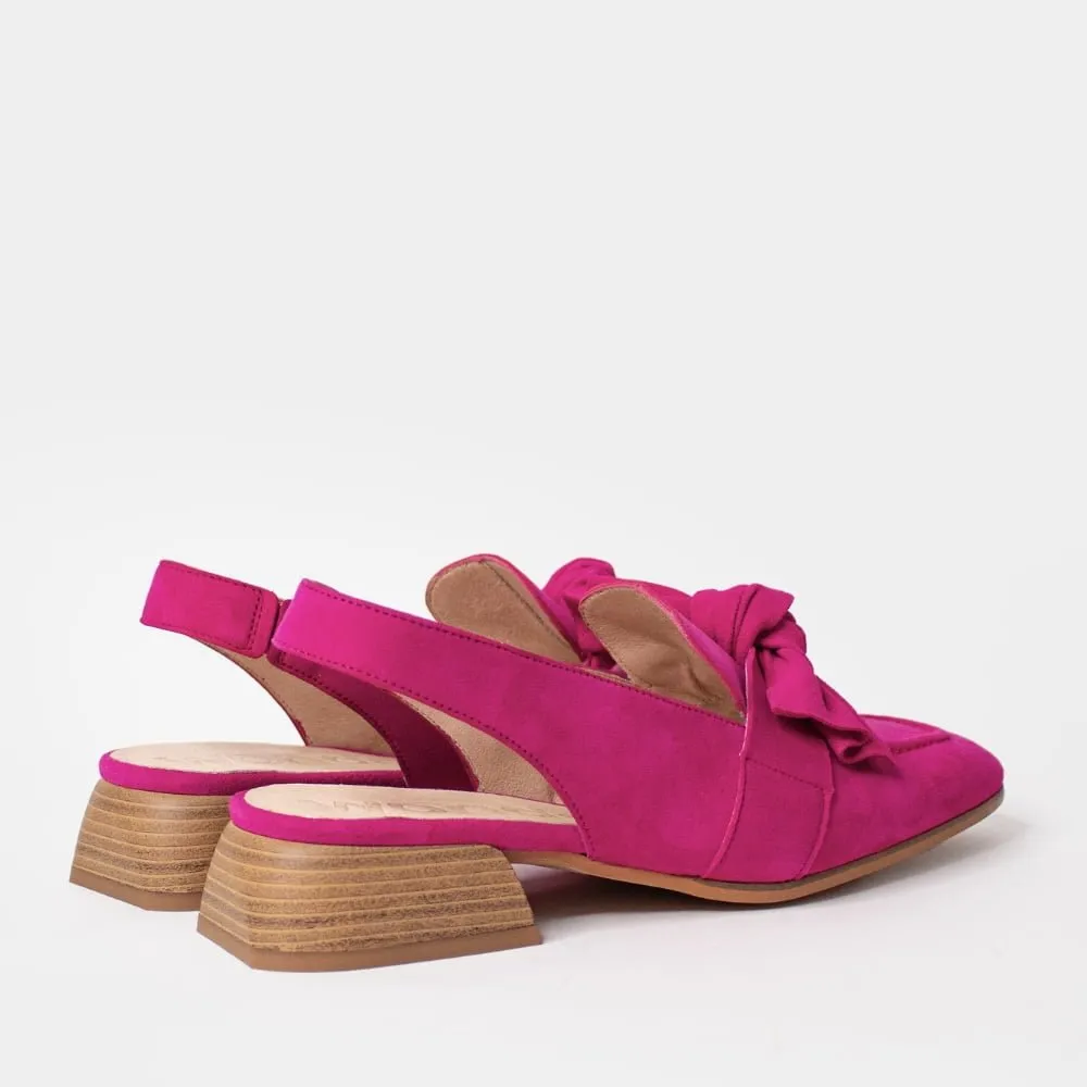 Wonders Leather Suede Sling Back - Gillanders.ie Town & Country Clothing