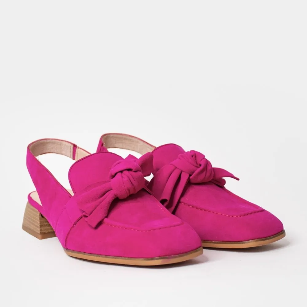 Wonders Leather Suede Sling Back - Gillanders.ie Town & Country Clothing